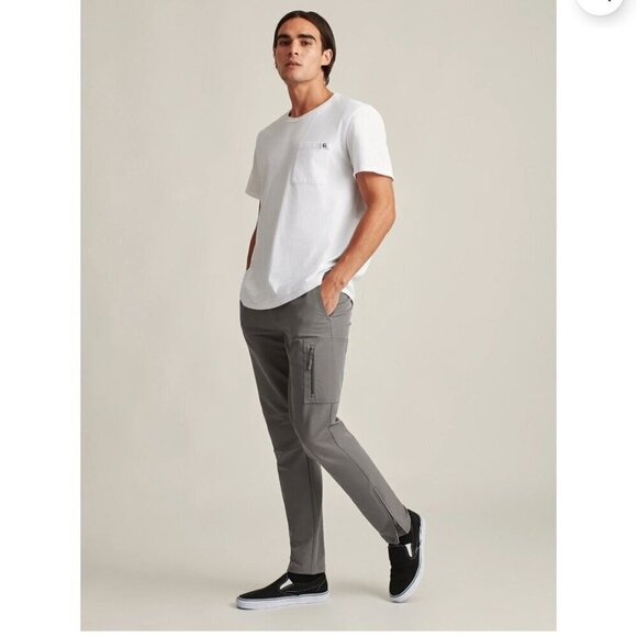 Fielder Bonobos Men's Royal Blue Jogger Pants Stretch Pockets Zip Ankle Size M - Picture 5 of 15